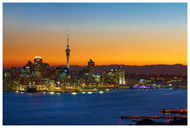 View of Auckland City, New Zealand